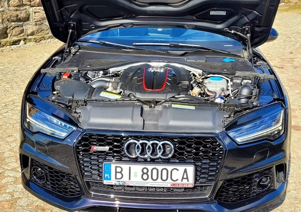 Audi RS7 cena 229000 przebieg: 96000, rok produkcji 2016 z Białystok małe 121